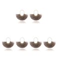 thumbnail image 3 of Jumpingount Pendientes creativos de borlas en forma de abanico duraderos Ins Retro Elegance Ear Dangle Jewelry Decor para mujeres niñas regalo de Type1 NO1, 3 of 6