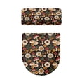 thumbnail image 5 of HELLHERO Elastic Fabric Round Toilet Lid Dust Cover & Washable and Reusable Toilet Dust Cover Set & Elastic Bottom for Modern Bathrooms Fits All Toilet Shapes, Daisy Mushroom, 5 of 8