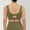 Army Green, variant on Sports Bikini Tops for Women Swim Bra Wirefree Workout Swimsuit Top Comfortable Support for Swimming, Beach, Active Wear Beige XXXL