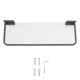 thumbnail image 1 of Estante flotante espacio aluminio acrílico montado en la pared estante de almacenamiento decorativo para cocina baño sala de estar dormitorio gris, 1 of 10