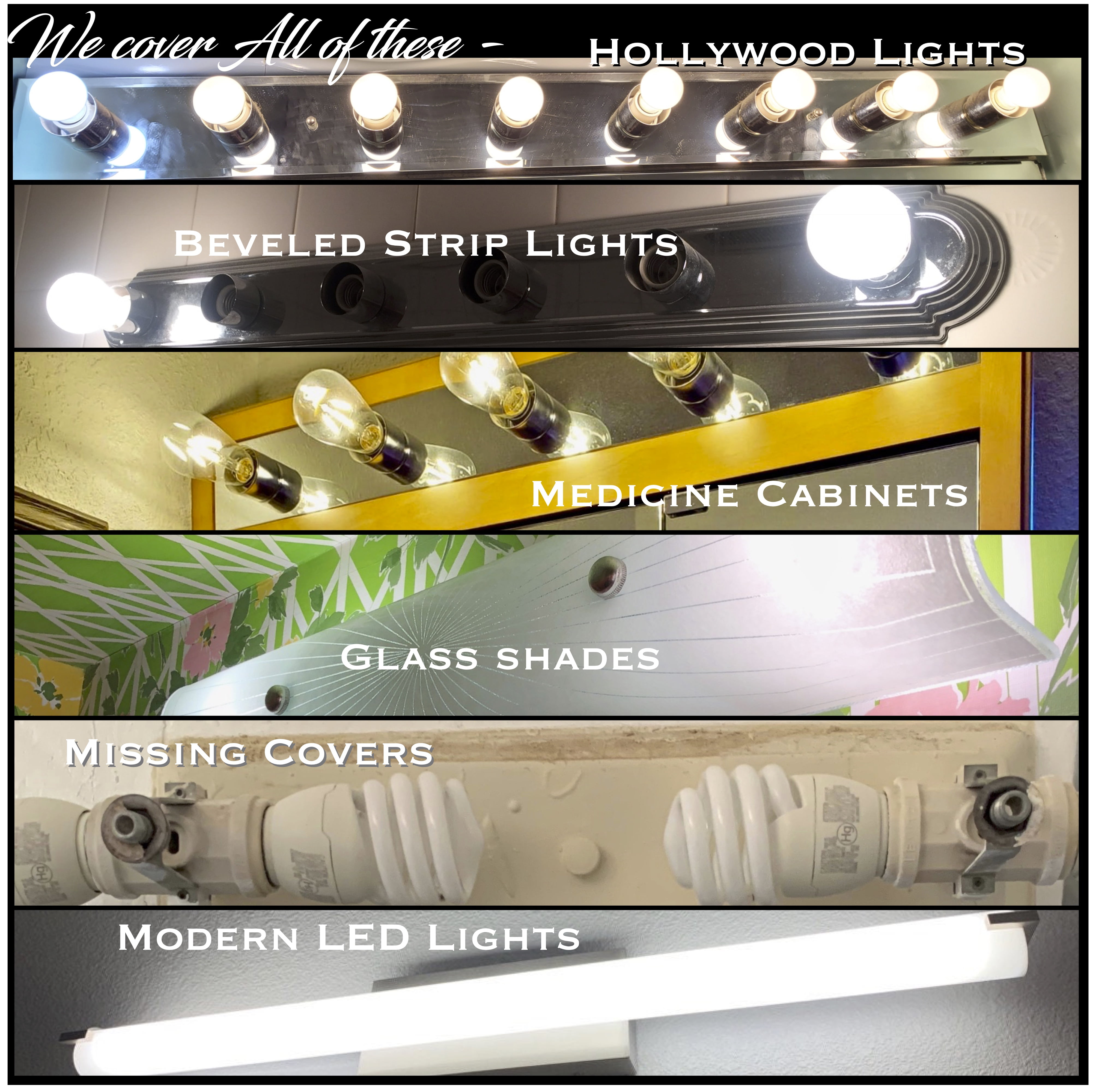 25" Linen Shade with Silver Brackets 4 Bulb Vanity Light Cover