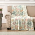 thumbnail image 3 of Greenland Home Fashions Chloe Modern Floral Quiilted Throw Blanket, 50" x 60", 3 of 8