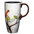 thumbnail image 3 of Bird Bliss Ceramic Latte Travel Cup w/Gift Box , 17 oz., 3 of 7