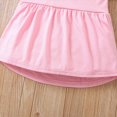 thumbnail image 5 of kaprioy Toddler Baby Girls Summer Outfits 18 24 Months 2T 3T 4T 5T 6T Cartoon Print Peplum Tee and Leggings 2 Piece Playwear, 5 of 7