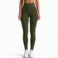 thumbnail image 5 of NOLDARES Women Anti Cellulite 3D Leggings Butt Lifting Compression Legging High Waisted Tummy Control Gym Yoga Pants(L016-Green), 5 of 8