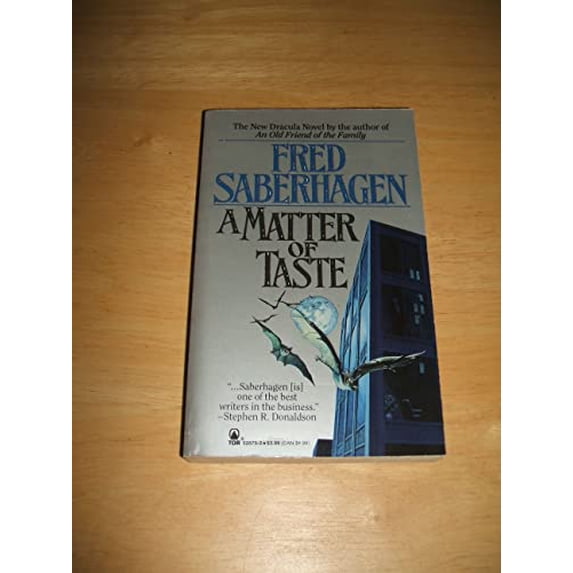 Pre-Owned A Matter of Taste (Paperback) 0812525752 9780812525755