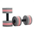 PURJKPU Aquatic Exercise Dumbbells Set of 2 for Water Aerobics