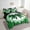 Green Black, variant on Erosebridal Lace Bow Bedding Sets Twin Size, Romantic Bowknot Comforter Sets with Sheets, Geometric Striped Decor, Reversible 7-Piece