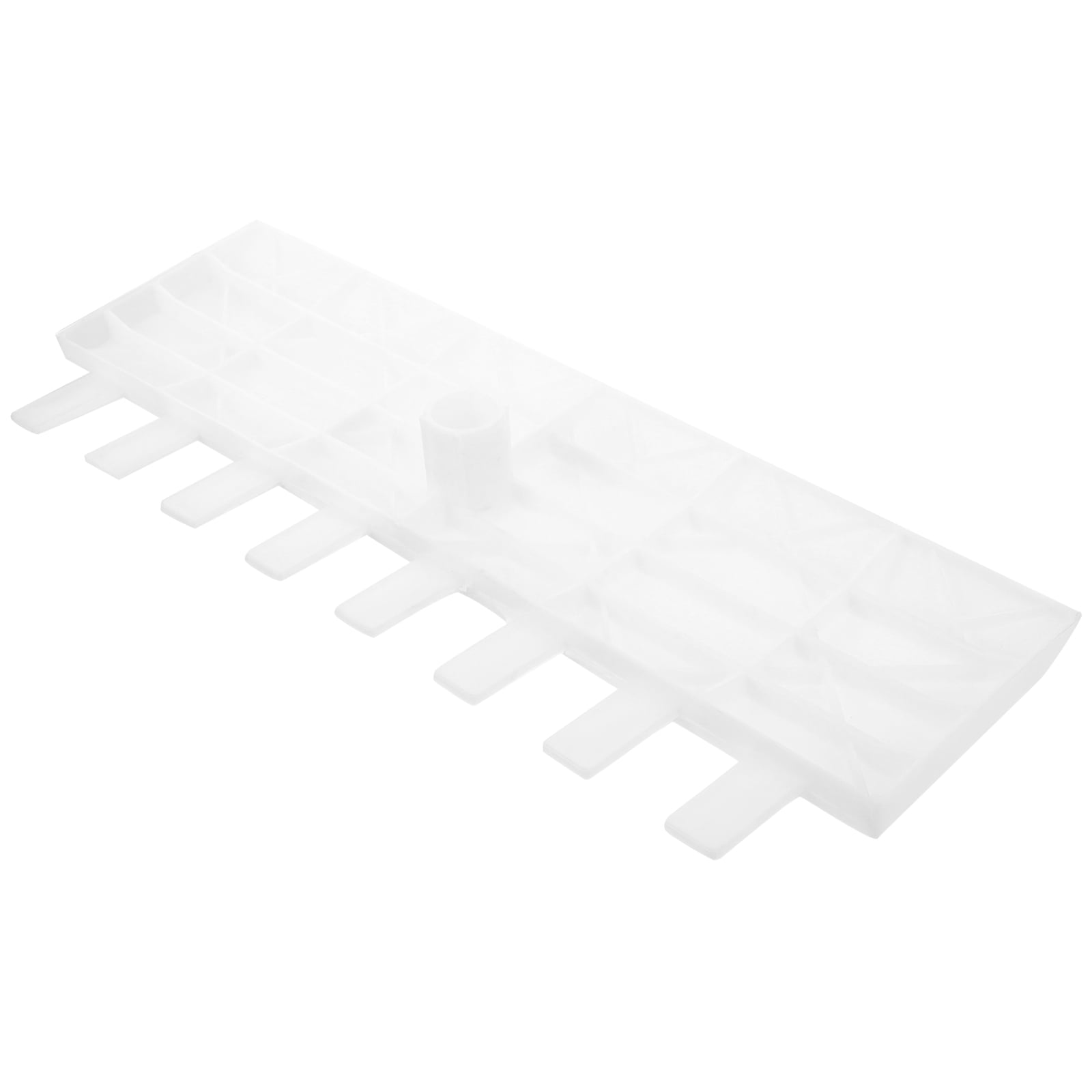 Raindrops Lightweight Plastic Garden Rake, Simple Design Yard and Lawn Care Tool, 1 Piece for Easy Gardening