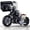 508pcs, variant on Huli Motorcycle Building Blocks Set Racing Retro Motorbike Racer 1:8 Scale Technical STEM Toy Plastic 1-Count