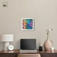 thumbnail image 3 of Glittering Spectrum I Shadowbox Print Colorful Abstracts by Art Remedy, White Frame, 12 x 12, 3 of 7