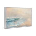 thumbnail image 3 of Stupell Industries Pale Beach Fading Neutrals White Framed Giclee Art, design by Creative Studio, 16 x 24, 3 of 8