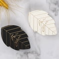 thumbnail image 6 of 50-100pcs Gold Stamping Thank You Paper Card Tags Black White Black Handmade Gift Wrapping DIY Jewelry Packing Wholesale 2X7cm White 50pcs, 6 of 6