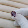 thumbnail image 4 of Natural Color Changing Alexandrite Gemstone Ring 925 Sterling Silver Women Delicate Valentine Gift Ring, 4 of 5