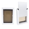 thumbnail image 3 of Porte pour Chien Verrouillable Solide avec Panneau Flexible Résistant aux UV Idéal pour Porte Intérieure et Extérieure pour Mur, 3 of 7