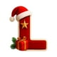 thumbnail image 2 of Colgante de Árbol de Navidad Acrílico 2D | Adorno con Iniciales de 26 Letras | Decoración Navideña de Doble Cara para Árbol, Puerta y Mochila | Regalo Familiar para Fiestas Navideñas y Celebraciones, 2 of 5
