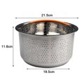 thumbnail image 1 of Steamer Insert Steamer Pot Stainless Steel Basket Rice Steamer Pressure Cooker, 1 of 1