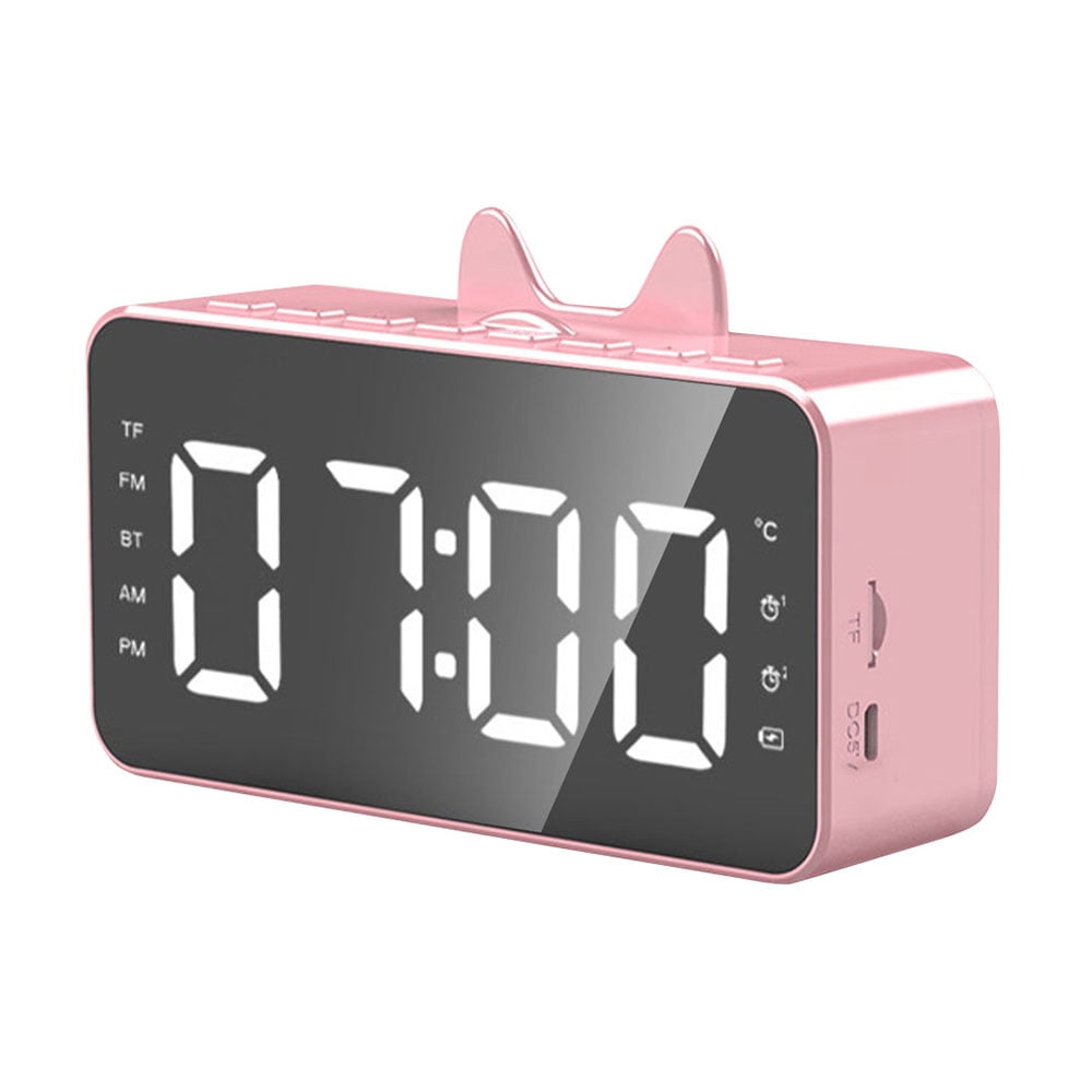 A multifunctional alarm clock combining with Bluetooth speaker function