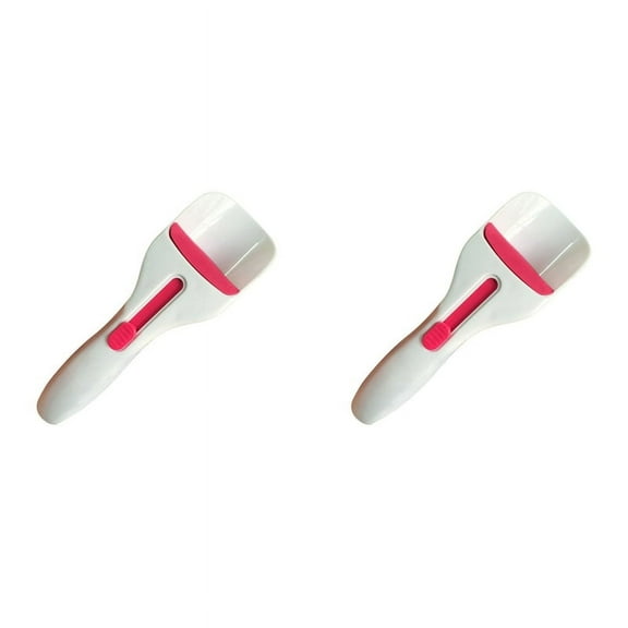 2pcs Cake Batter Distribution Scoop, One-Touch Sliding Button Dispenses Batter, Home Batter Dispenser Baking Tool