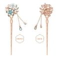 thumbnail image 3 of TABLETREANDS Pinza Para El Con Creativo Y Flor Con Colgante Ideal Para Fiestas Y Bodas, 3 of 6