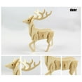thumbnail image 3 of CNKOO Child 3D Three-dimensional DIY Woodiness Early ducation Toys Model Puzzle, 3 of 6
