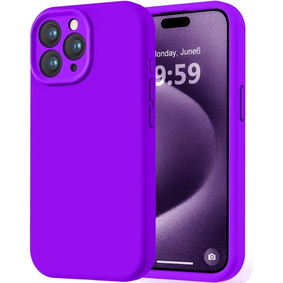 Designed for iPhone 16 Case, Premium Silicone with [Soft Anti-Scratch Microfiber Lining] Shockproof Protective Phone Case for Men Women Girls 6.1", Stone