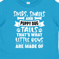 thumbnail image 4 of Inktastic Snips Snails and Puppy Dog Tails That's What Little Boys Boys Toddler T-Shirt, 4 of 5