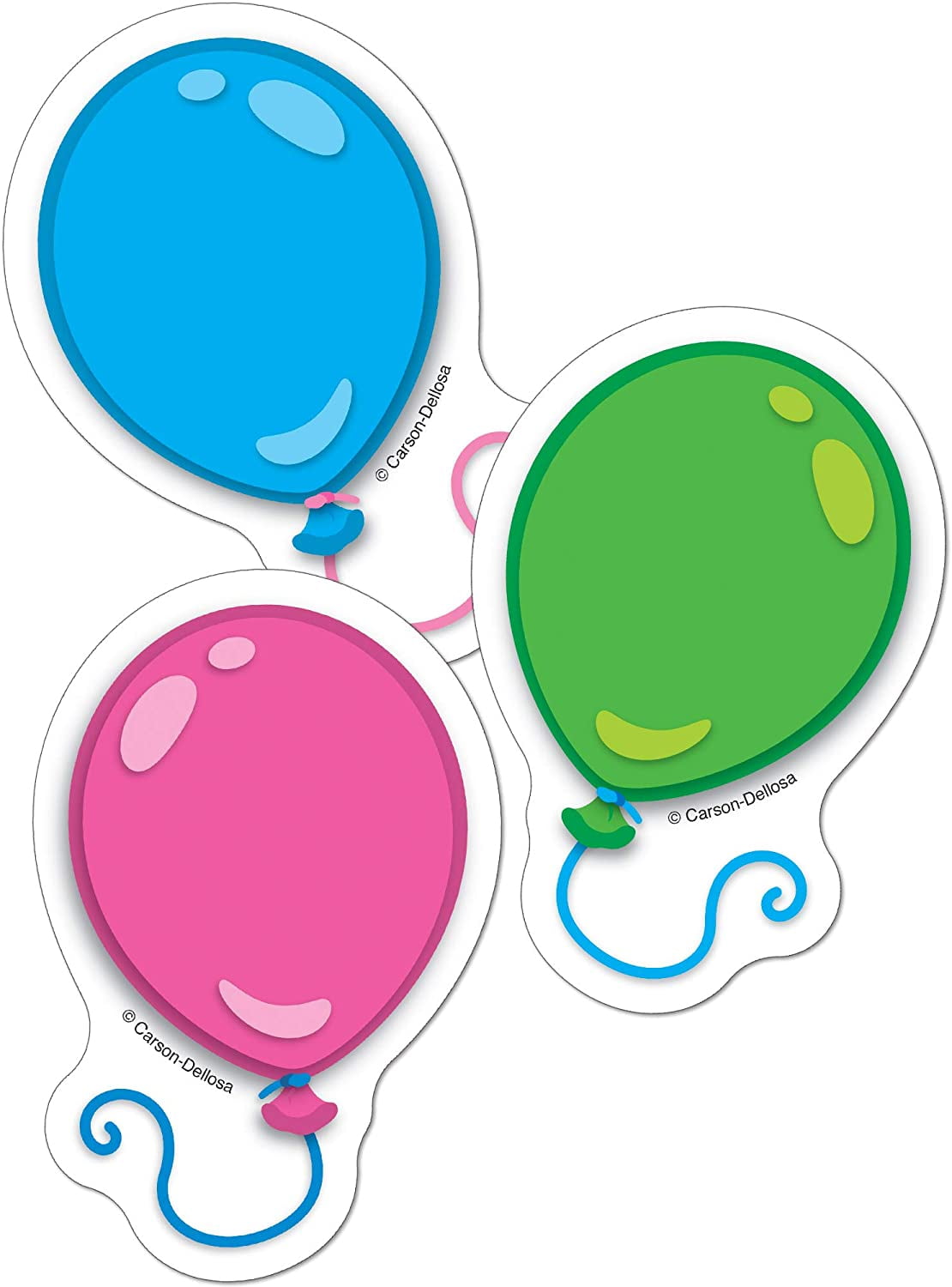 Carson Dellosa 36 Pc. Colorful Mini Balloons Bulletin Board Cutouts