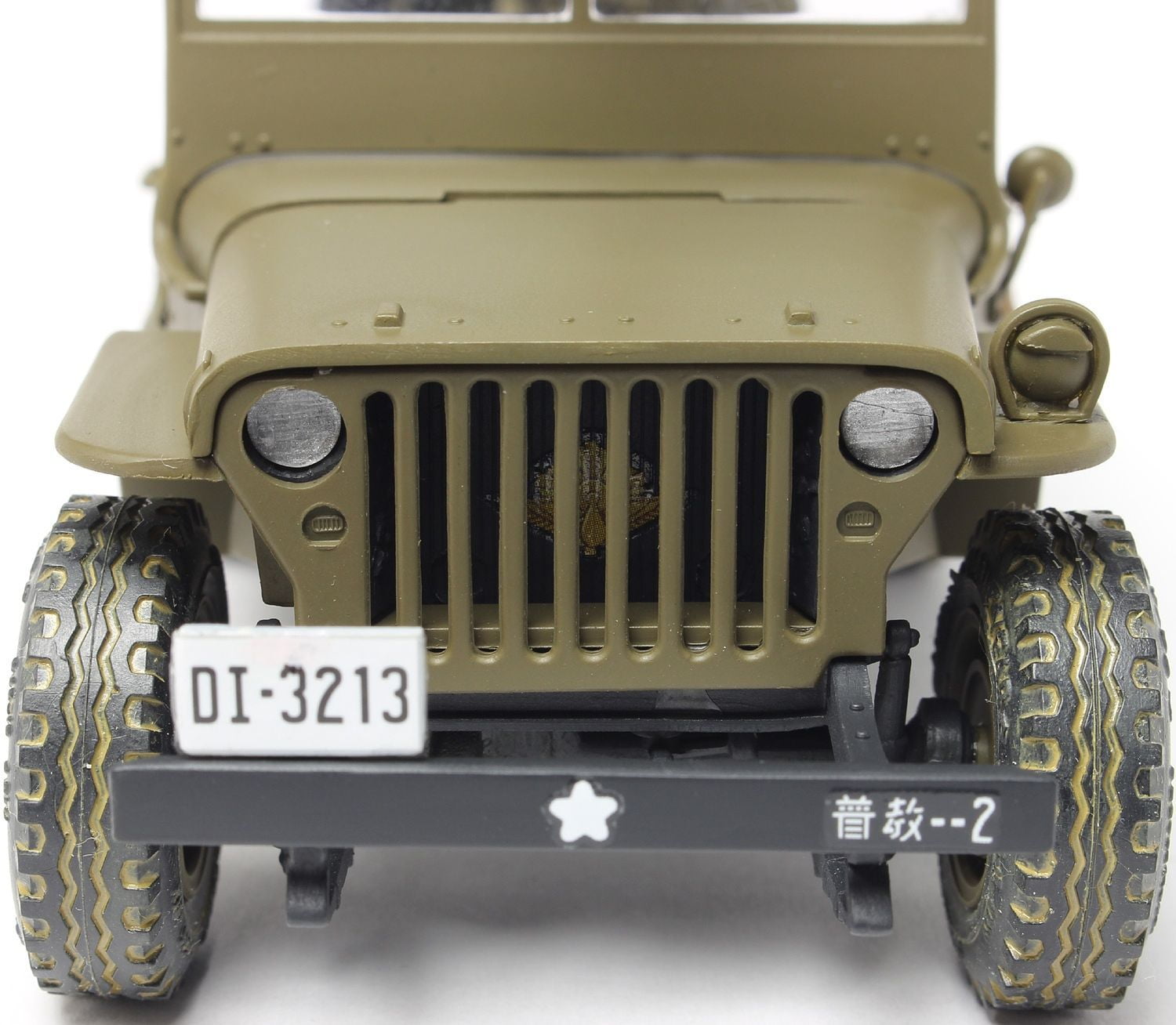ROUND 2, LLC MPC 1/25 Godzilla Army Jeep Plastic Model