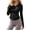 L0011 Black, variant on Women's UPF 50+ Sun Protection Hoodie Jacket Long Sleeve Athletic Running Full Zip Workout Jacket with Pockets