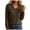 Dark Gray, variant on Women's 2026 Fall Long Sleeve Sweater V Neck Winter Tops Casual Lightweight Knit Pullover Shirts Beige for Size XXL
