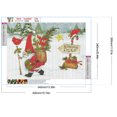thumbnail image 2 of Pintura de diamante 5D DIY, taladro redondo completo, Kit de gnomo navideño, decoración del hogar, 40x30cm, 2 of 9