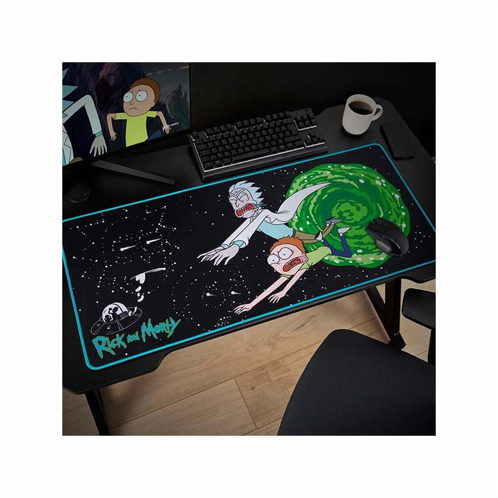 Subsonic - Rick and Morty XXL Mouse Pad 35 in x 15.7 in - Gift Rick & Morty Gaming Desk Pad 90 cm x 40 cm - Official Licensed