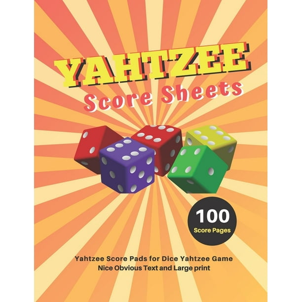 yahtzee score sheets v18 yahtzee score pads for dice yahtzee game