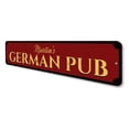 thumbnail image 4 of German Pub Novelty Sign, Metal Wall Decor - 4x18 inches, 4 of 4