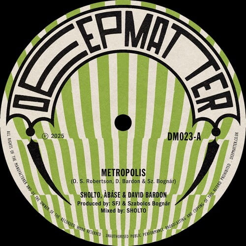 Abase Sholto - Metropolis / The Right Orchid - Music & Performance - Vinyl [7-Inch]