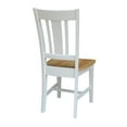 thumbnail image 6 of International Concepts Unfinished San Remo Solid Wood Splatback Dining Chairs, Set of 2, 6 of 9