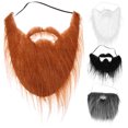 thumbnail image 2 of 4 Uds barbas de Cosplay rendimiento barba falsa Cosplay accesorios de disfraz de fiesta, 2 of 4