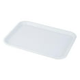 thumbnail image 1 of Rectangular Tray Office Bathroom Kitchen Multipurpose Snacks Serving Platter white, 1 of 8