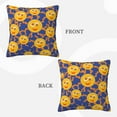 thumbnail image 3 of ZICANCN Decorative Throw Pillow Covers , Seamless Tile Background Couch Sofa Decorative Knit Pillow Covers for Living Room Farmhouse 18"x18", 3 of 8