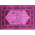 thumbnail image 1 of Ahgly Company Indoor Rectangle Oriental Pink Industrial Area Rugs, 2' x 3', 1 of 4