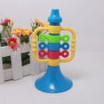 thumbnail image 4 of Mini Trumpet Toys Plastic Sound Music Instruments Educational Toys for Children For 3-6 years, 4 of 8