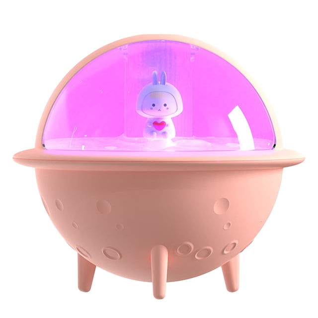Desks for Bedrooms,Humidifier for Bedroom Humidifier for Bedroom | Usb Mini Humidifier with 7 Colors Light | Small Desk Humidifier for Kids Humidifiers for Bedroom