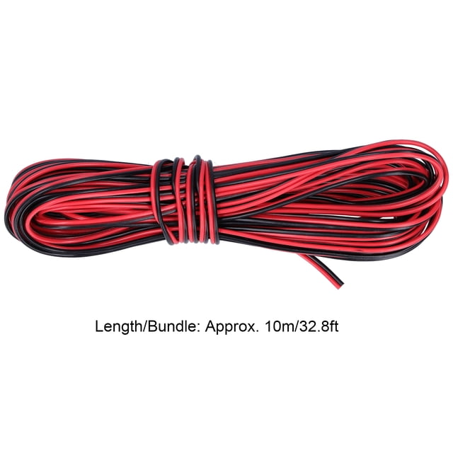 Cable de 2 pines seguro de usar cable conector duradero longitud de 10 m/328 pies alta conductividad para tira de luz RGB a controlador para tira RGB a tira RGB ANGGREK Otros