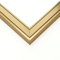 9x17 Frame Gold Real Wood Picture Frame Width 1.25 inches | Interior Frame Depth 0.75 inches |