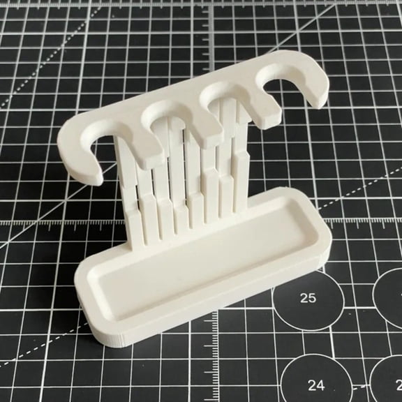 Practical Tabletop Electric Toothbrush Holder with 4 Slots For Toothbrush Head Toothbrush Drying Rack