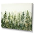 thumbnail image 2 of Designart "Whispering Pines Minimalist Vision" Landscape Trees Wall Art Prints, 2 of 7