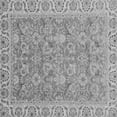 thumbnail image 1 of Ahgly Company Indoor Square Abstract Gray Modern Area Rugs, 3' Square, 1 of 4