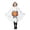 9White, variant on REDARER Kids Phantom‑Edge Hooded Poncho Cloak Skeleton Hands Maple‑Leaf Pumpkin Print Cosplay Ensemble for Halloween Home DIY Cosplay Session Festive Stage Recital,10-12 Years