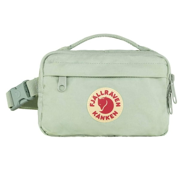Hip Pack Fjällräven Kanken para mujer, color verde menta